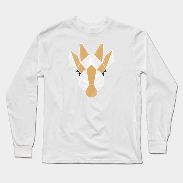 Grafic Giraffe Long Sleeve T-Shirt by FannyOW